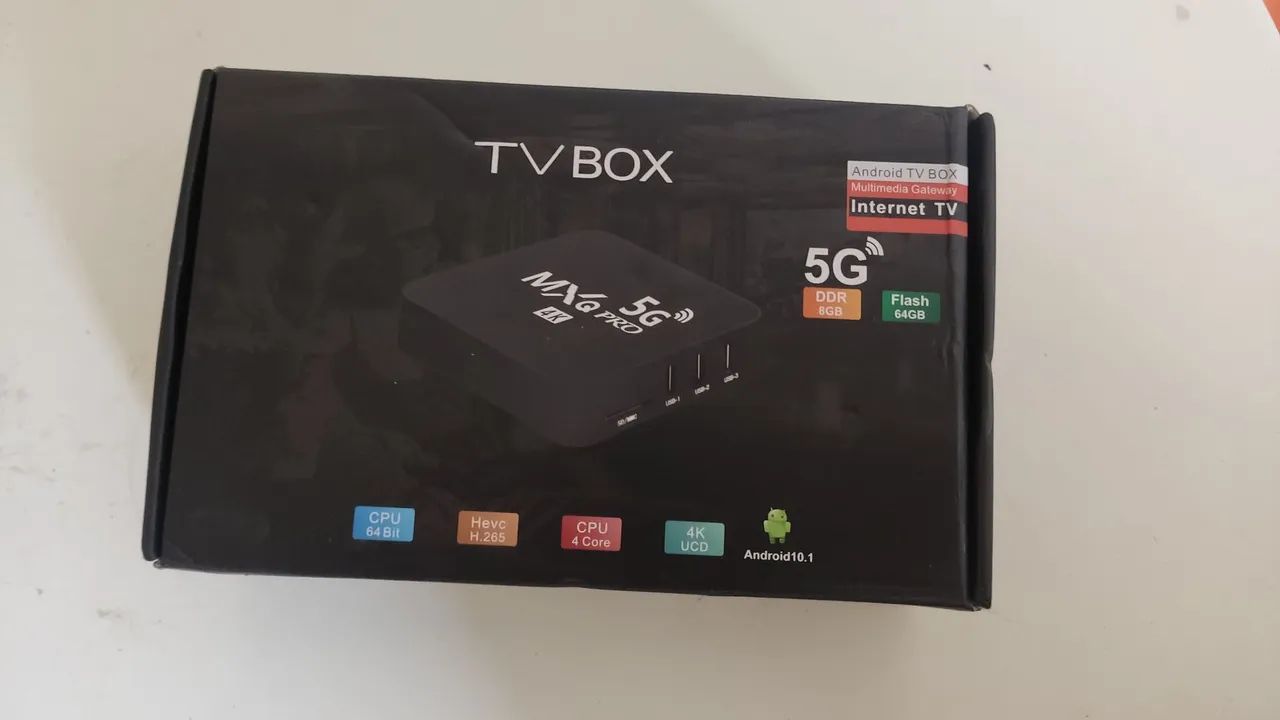 Smart box 5g 4k novo (mosqueiro) - Foto 3