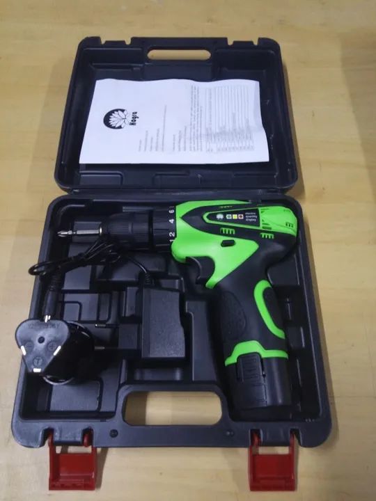 Parafusadeira 2 baterias nova zero show cuida! - Foto 5