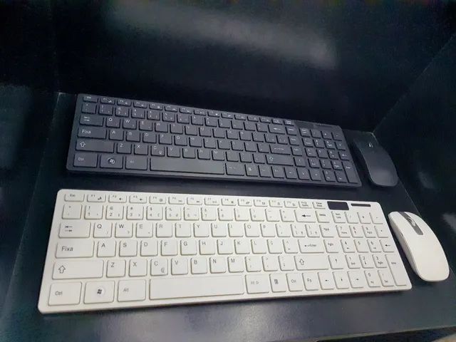 Teclado e mouse sem fio - Foto 3