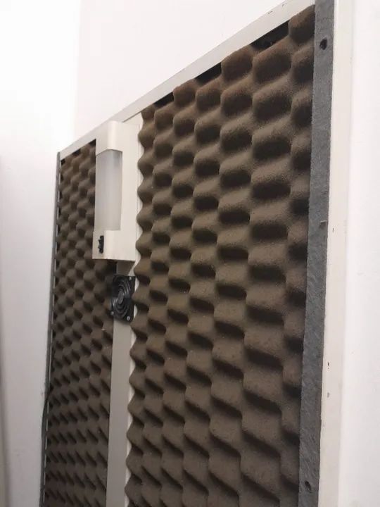 Cabine Audiométrica 910 x 910 x 1950mm Vibrason - usada - Foto 5