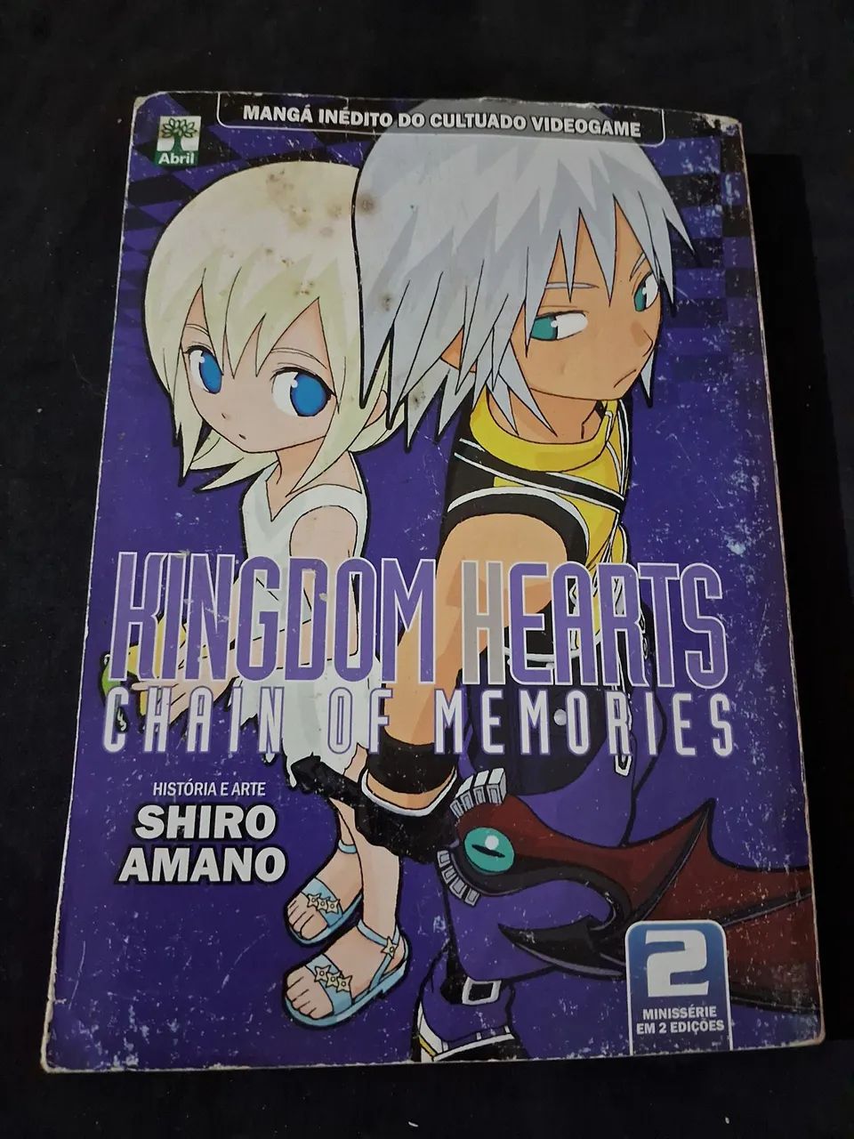 Mangá Kingdom Hearts Chain of Memories Volume 2