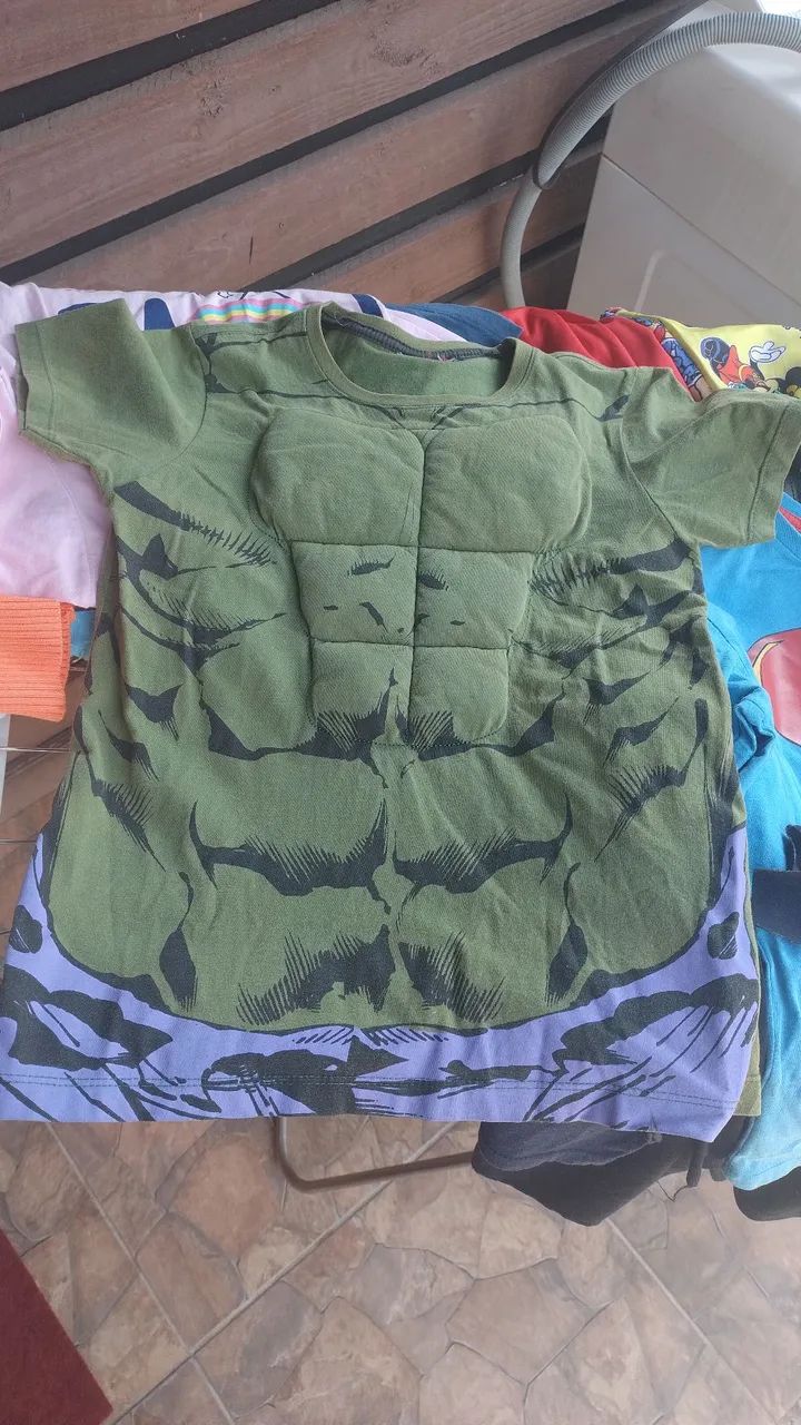 Fantasias Infantis e Camisetas - Super-Heróis, Minecraft e mais! - Foto 6