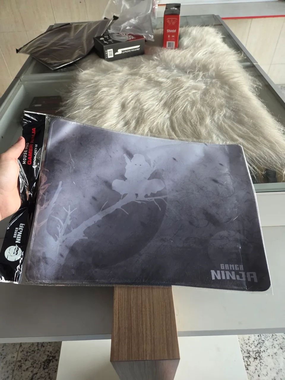 Mousepad Gamer Ninja Control Médio 400x300mm - Foto 3