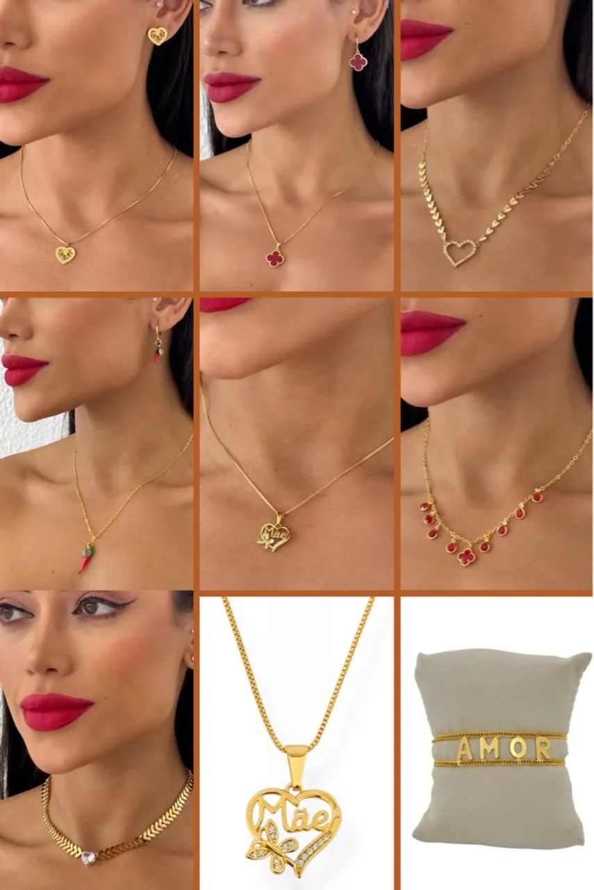 Coleção de Folheados a Ouro 18K Elegantes e Modernas - Foto 3