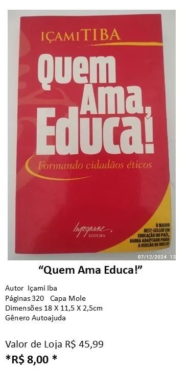 Livro Quem Ama Educa - Foto 3