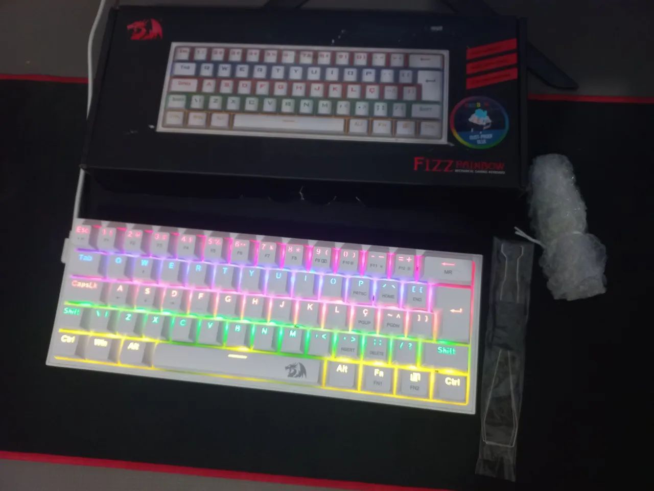 Teclado Redragon Fizz k617  - Foto 2