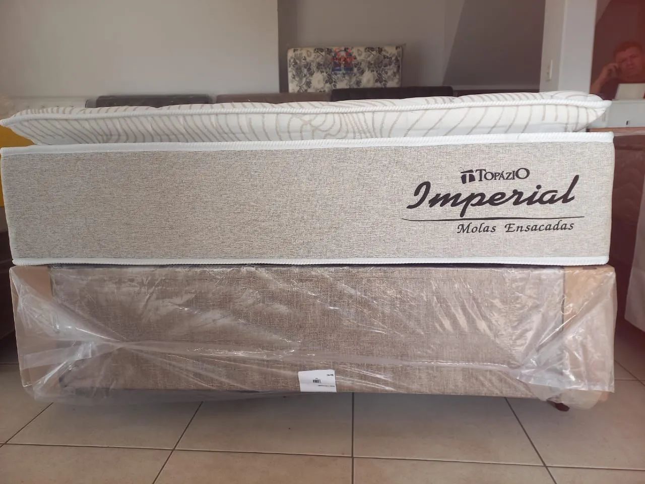 Cama Box Topázio Imperial - Nova - Foto 3