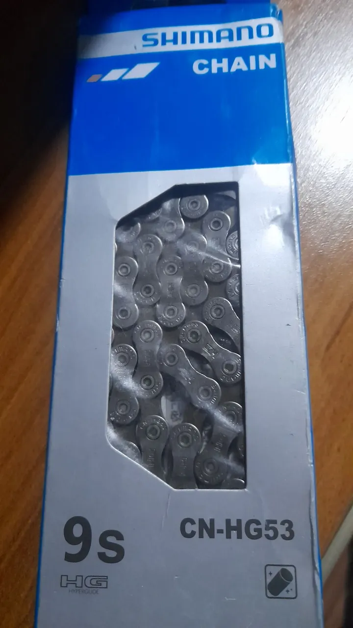Corrente Shimano 9s CN-HG53 Nova