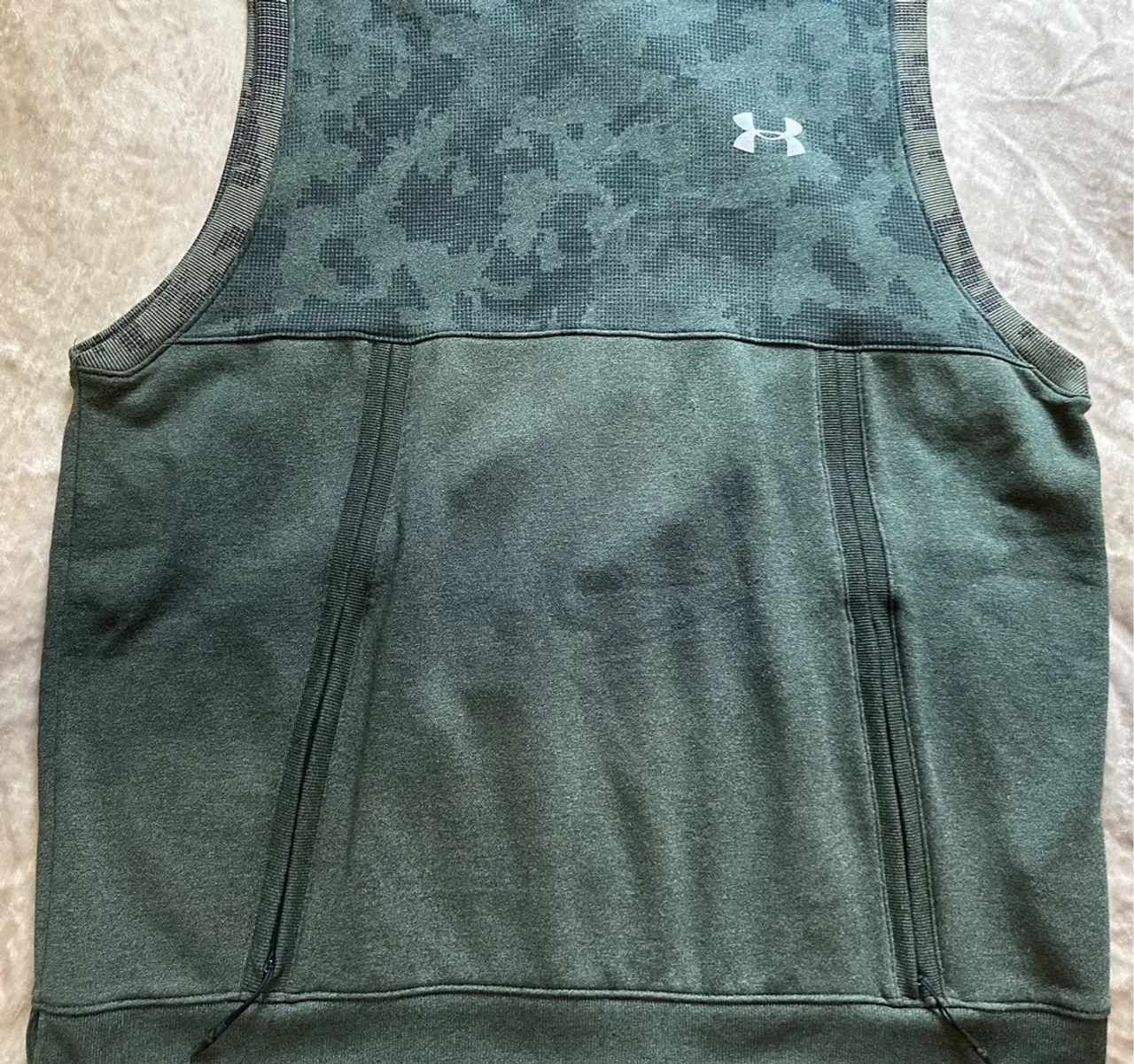 Colete com capuz Under Armour Original. Verde Camuflado Original  - Foto 3