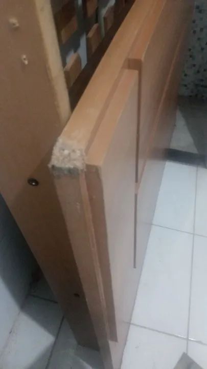 Cama casal em madeira , entrega grátis - Foto 6