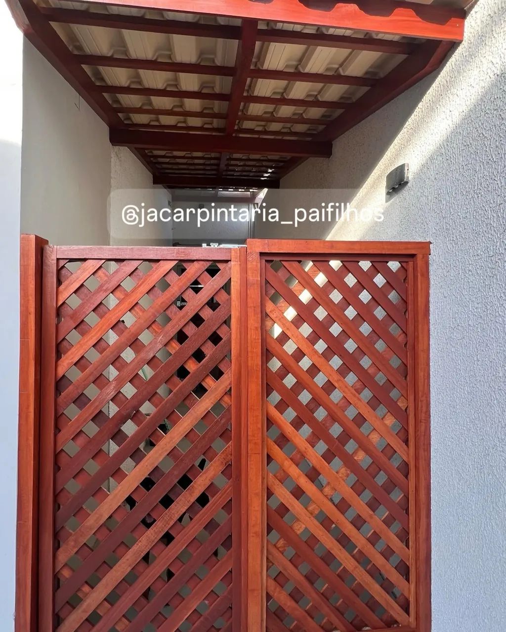 Telhado personalizado caramanchão * - Foto 5