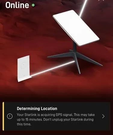 Starlink reparo 