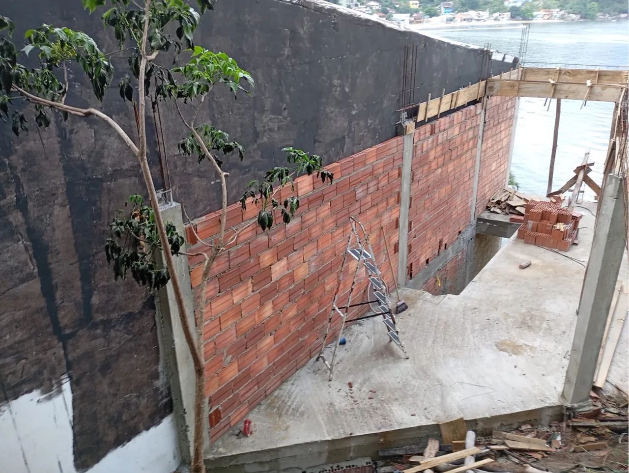 Casa semi-pronta com vista para o mar em Ibicui-mangaratiba  - Foto 4