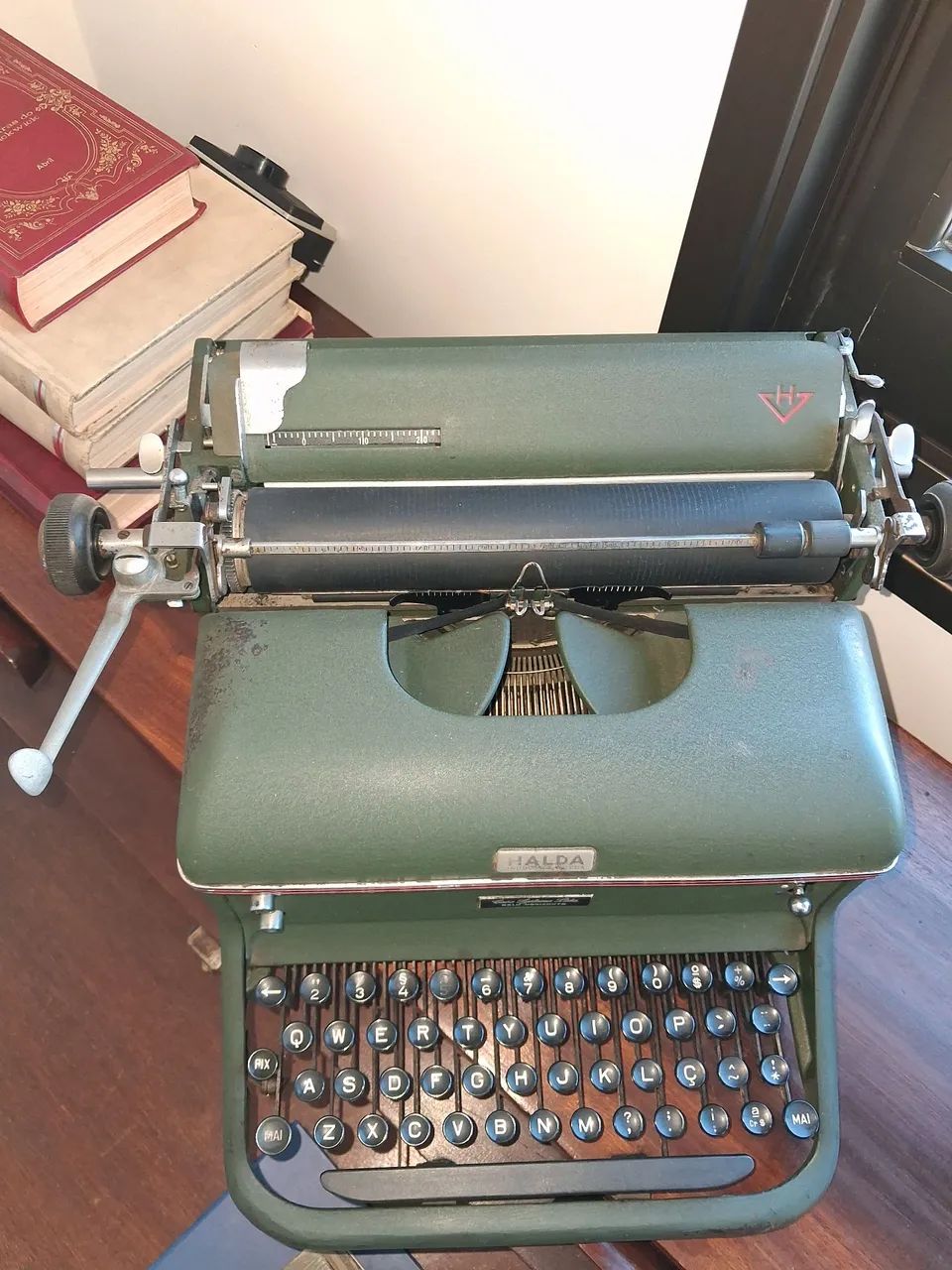 Máquina de escrever Halda antiga - Foto 6