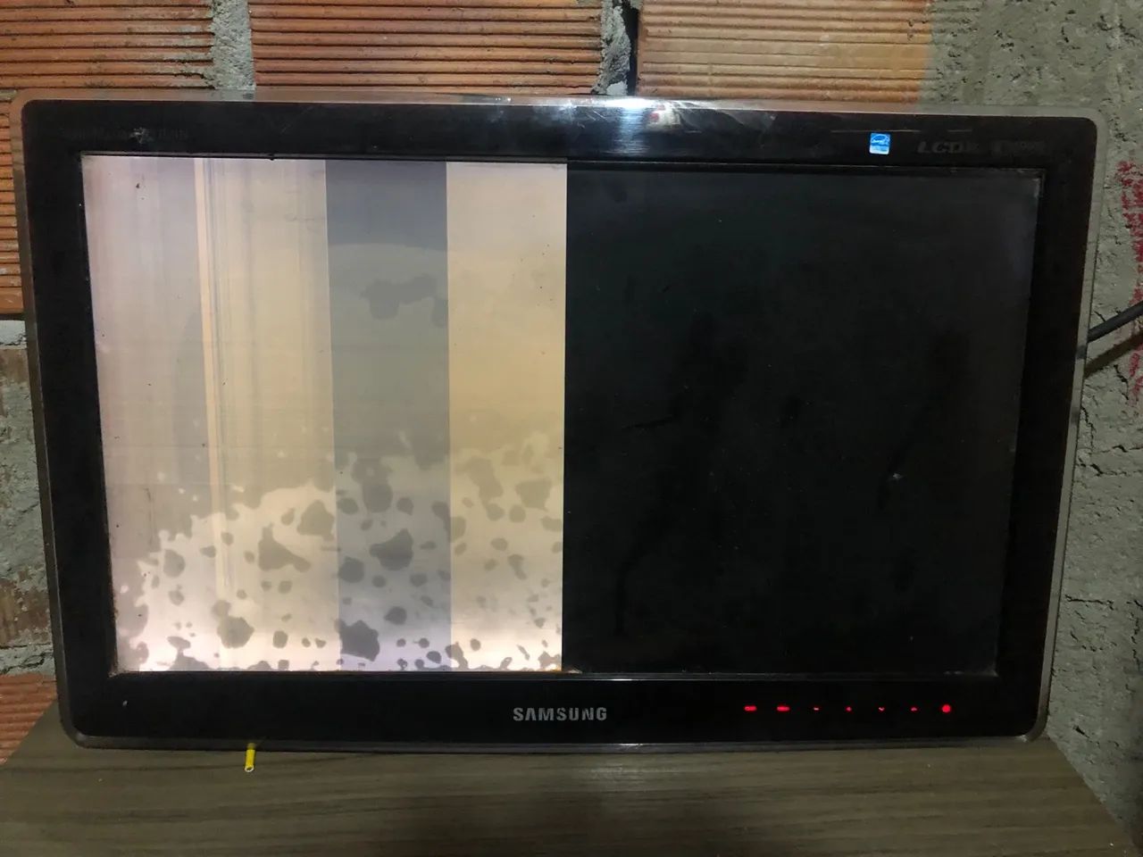 TV Samsung 20 polegadas com defeito na tela - Foto 2