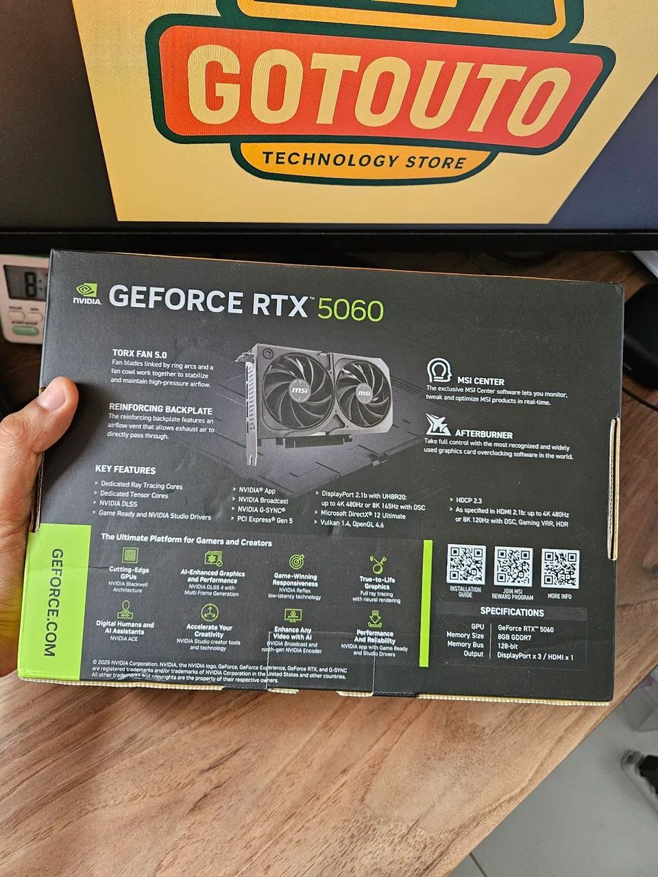 Placa de vídeo RTX 5060 NOVA 64289460177154122