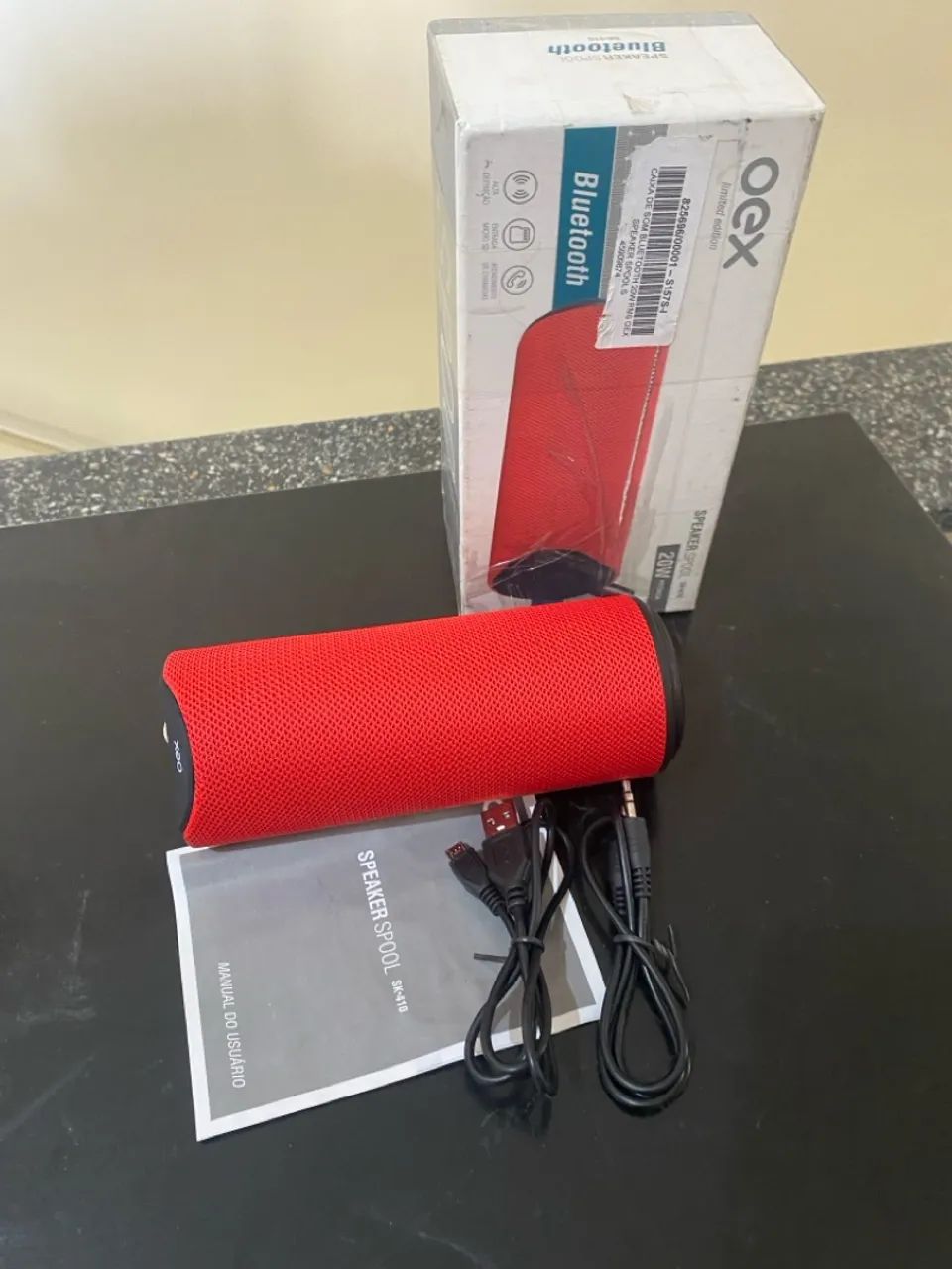 Caixa de Som Bluetooth 20W Oex Speaker Spool - Foto 5