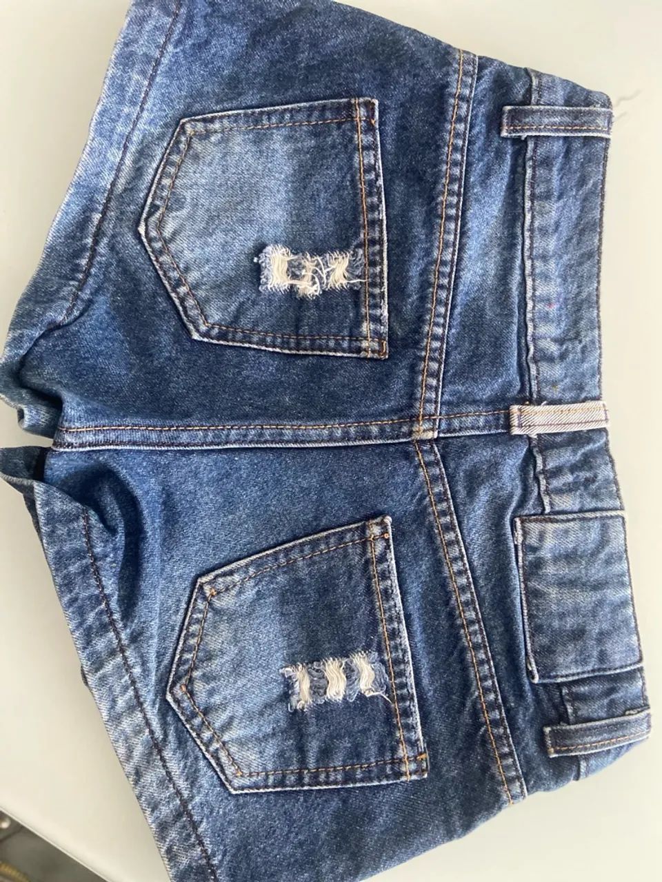 Short Jeans Destroyed - Foto 3