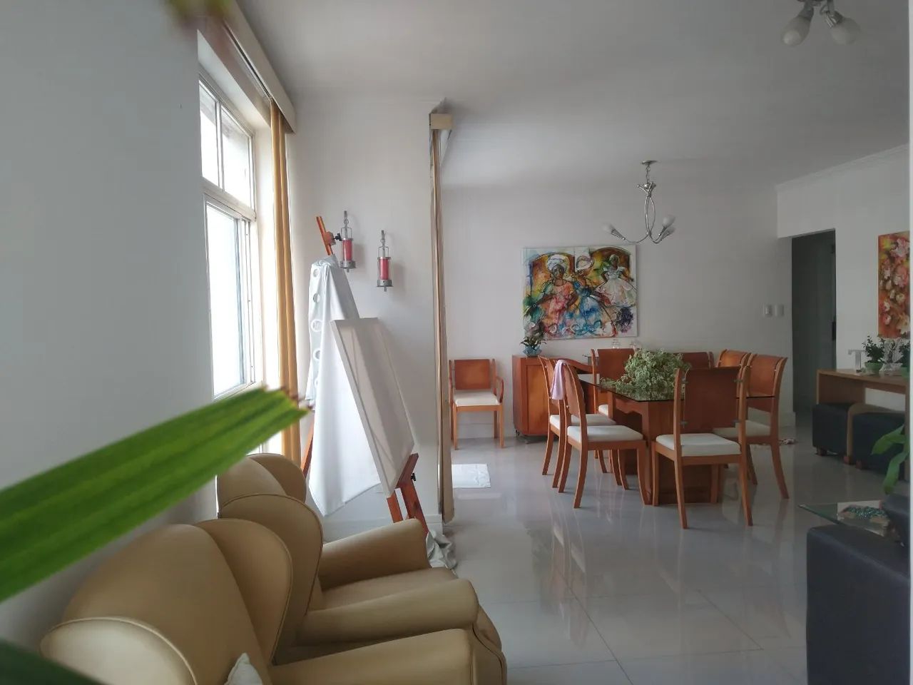 Ap 3/4 com 137 m, nascente,elevador, suíte,  varanda,2vagas cobertas Canela - Salvador - B