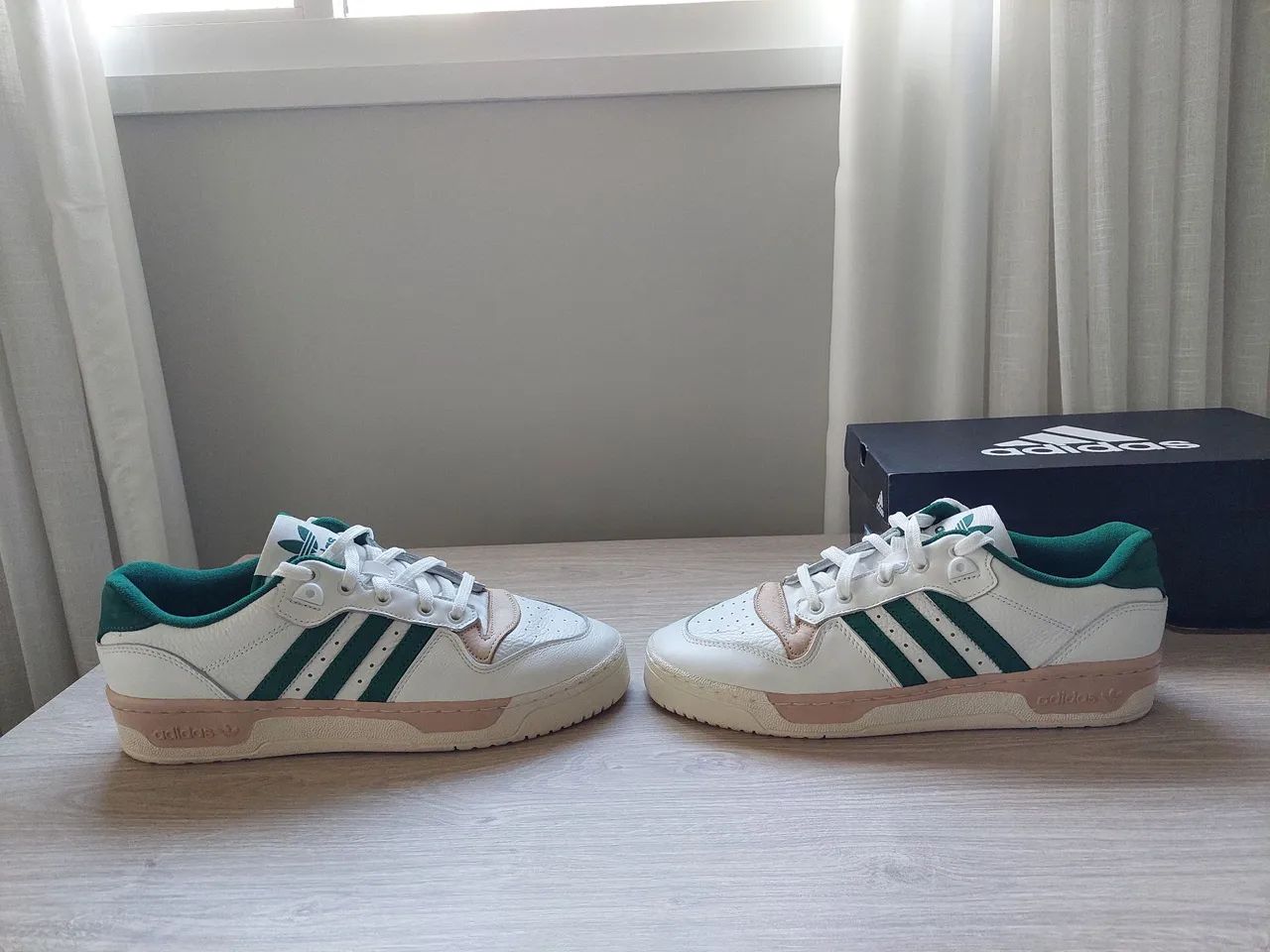 Adidas Rivalry Low PREMIUM IE4596 - Branco/Verde - Foto 2