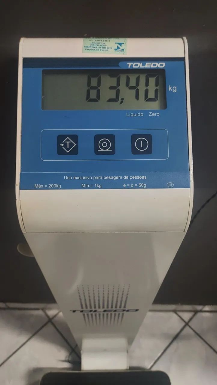 BALANÇA DIGITAL TOLEDO 200KG