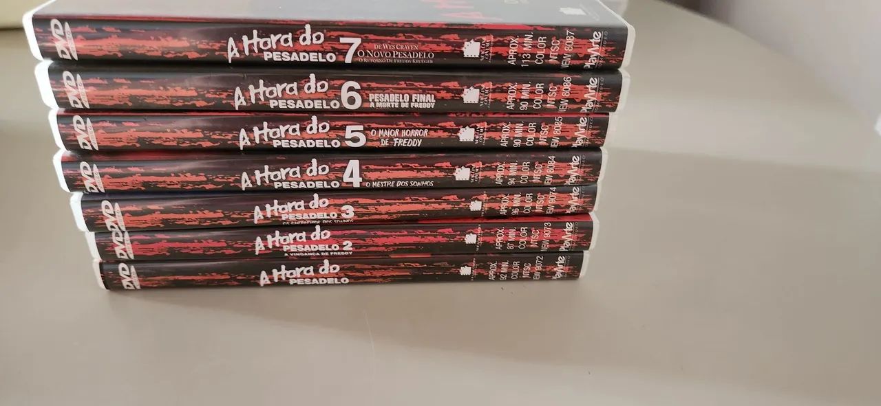 Vendo coleção de a hora do pesadelo 