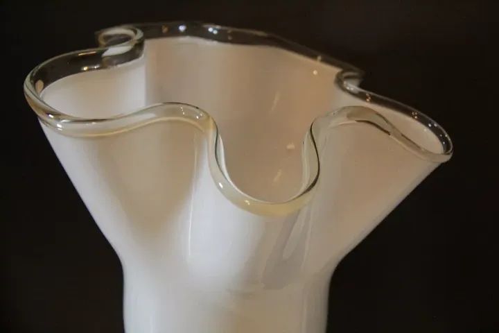 Luminaria em Bronze e Vidro Murano - Norte Americana Anos 40 / 50 - Foto 2