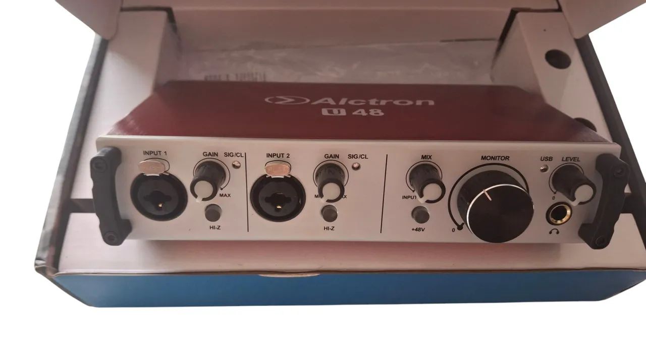 Interface de Áudio Alctron 48 24Bit Dual Channel USB - Foto 3