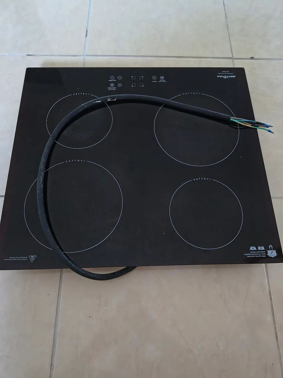 Cooktop indução 4 bocas 