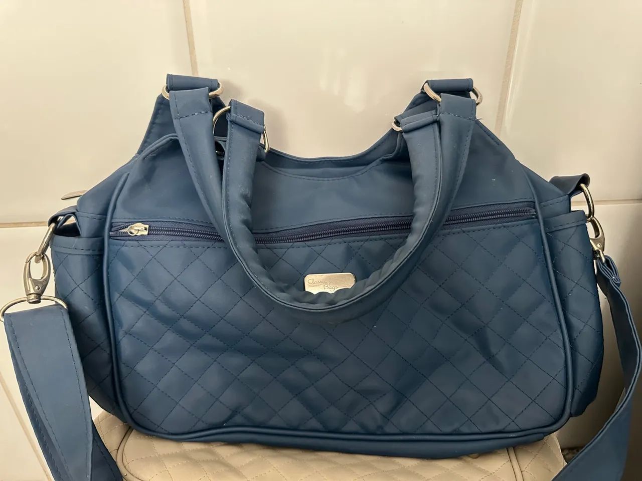 Bolsa baby  térmica azul  