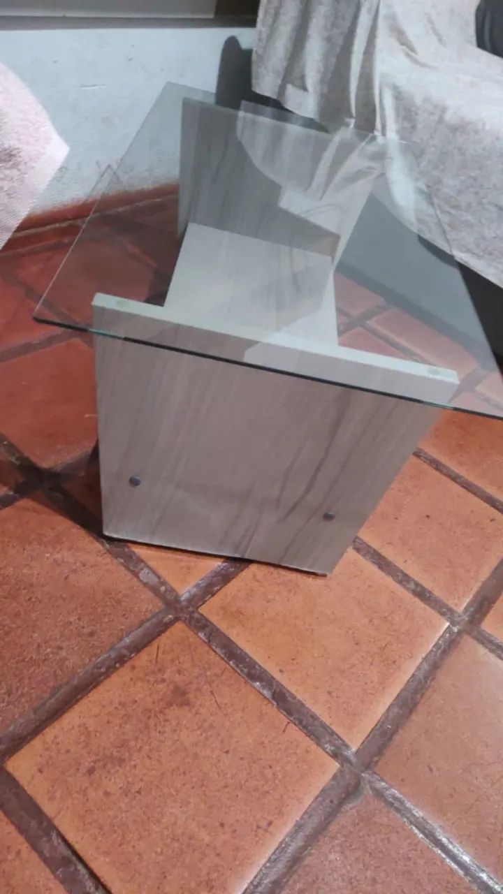 Mesa de Centro Sala Tampo vidro  - Foto 4