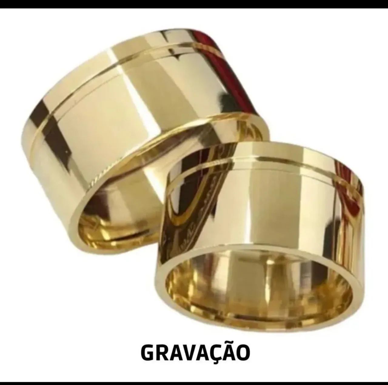 Alianças de Casamento em Ouro - Foto 5