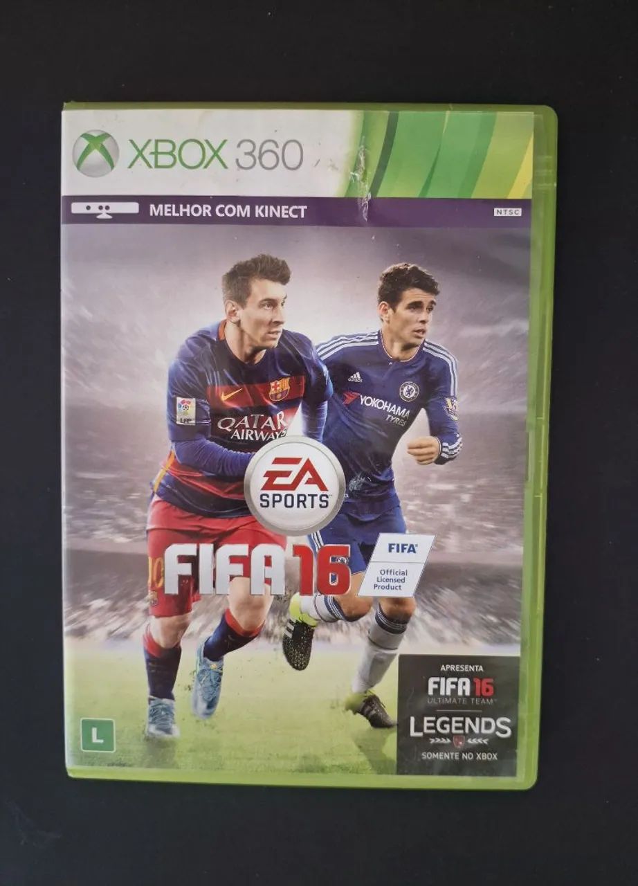 Promoção Jogo Fifa 16 Xbox 360 Original( ACEITO CREDISHOP)