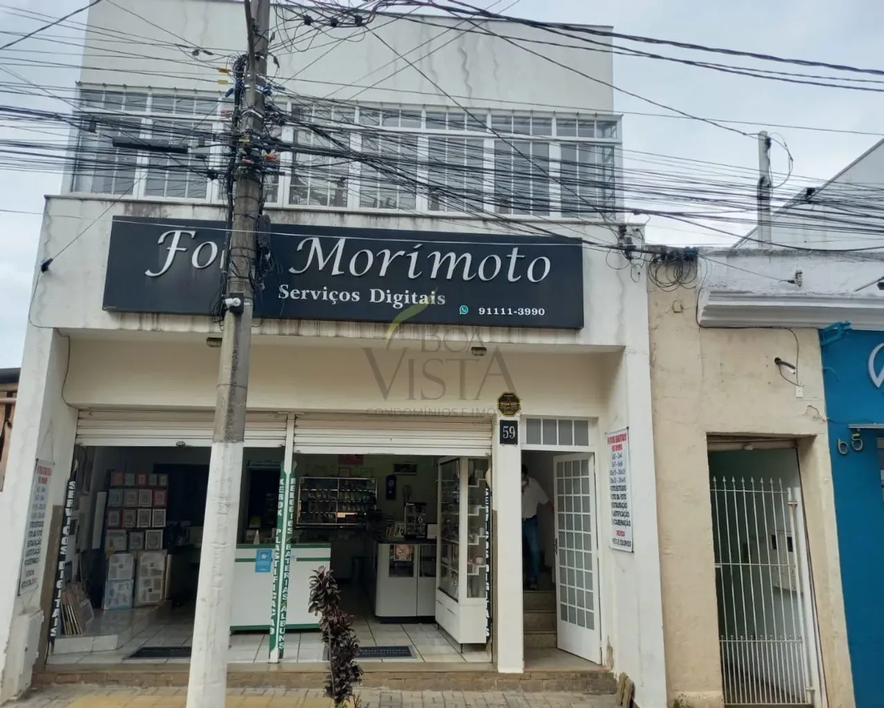 Ponto comercial com 02 salas para locação, com área total: 306 m², localização no Centro d