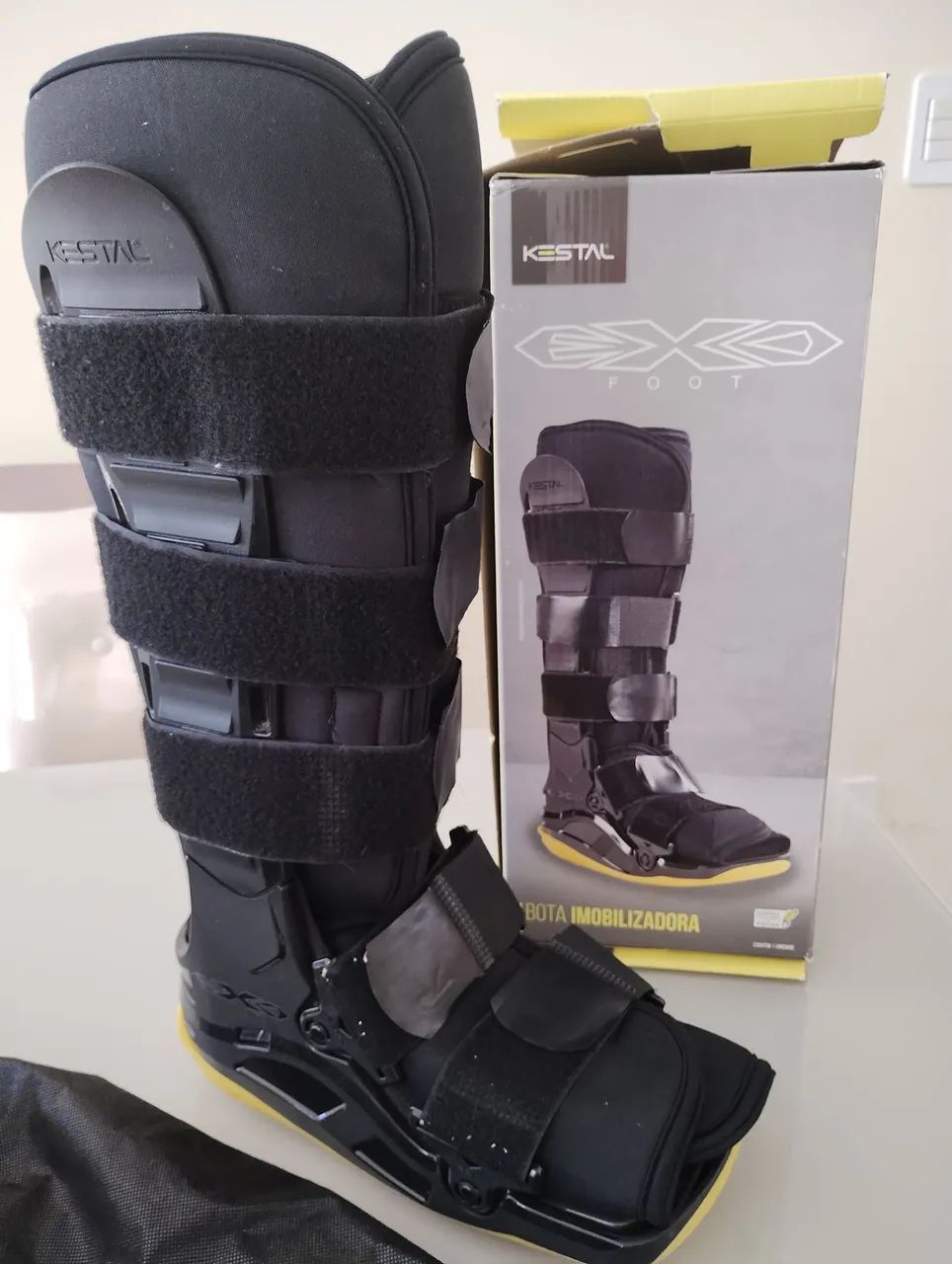 Bota imobilizadora Robofoot Cano Longo - Tamanho G