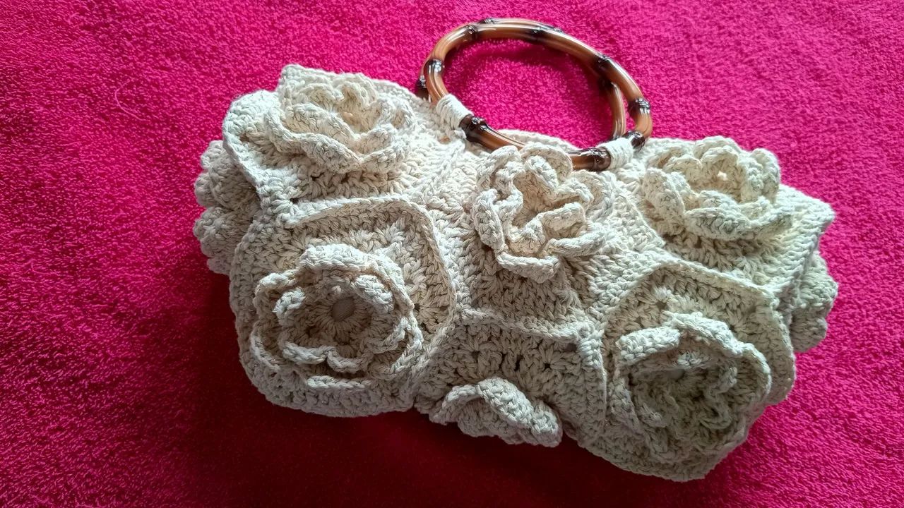 Bolsa de crochê  - Foto 5