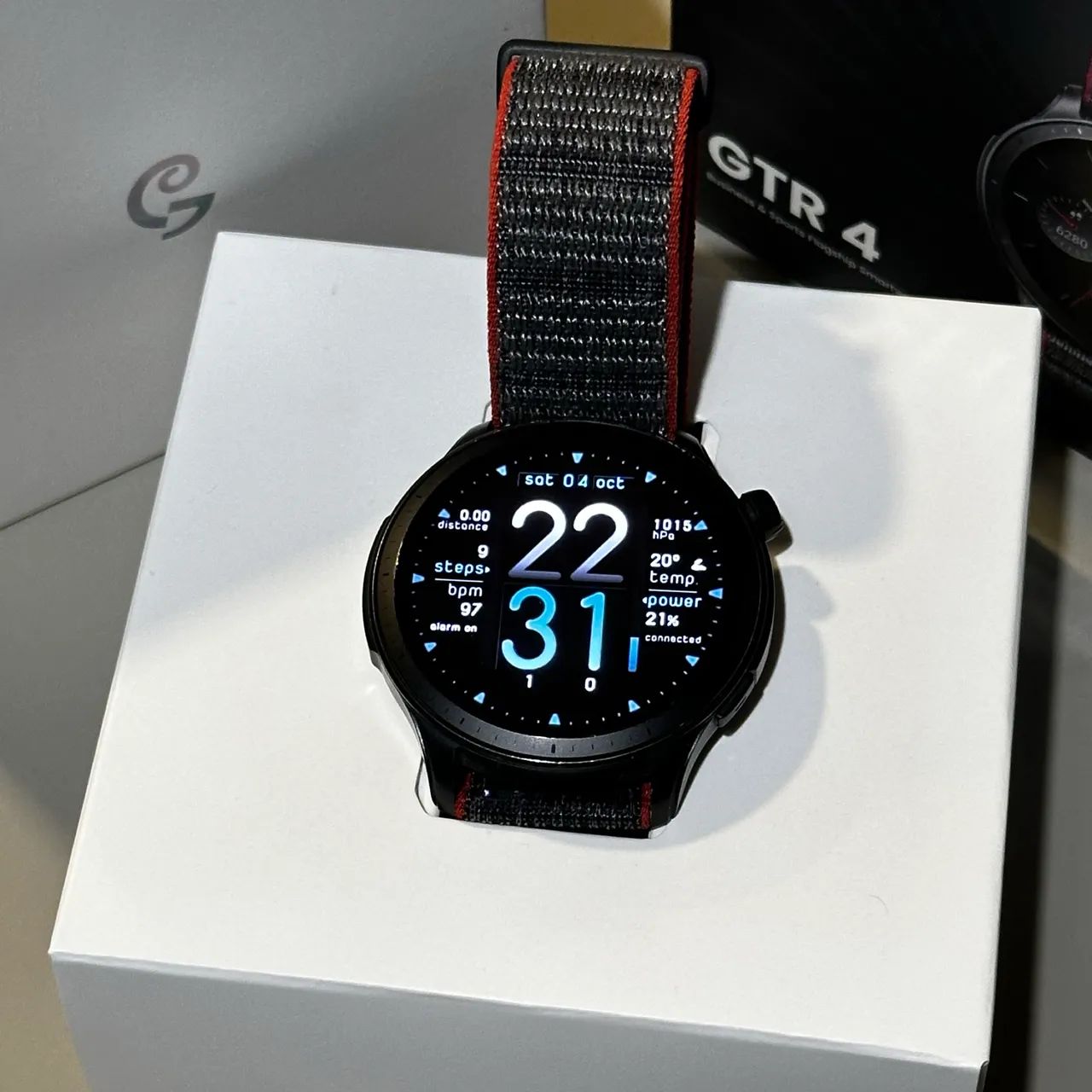 Relógio Smartwatch Amazfit Gtr Corrida, Bike, Trilha, GPS