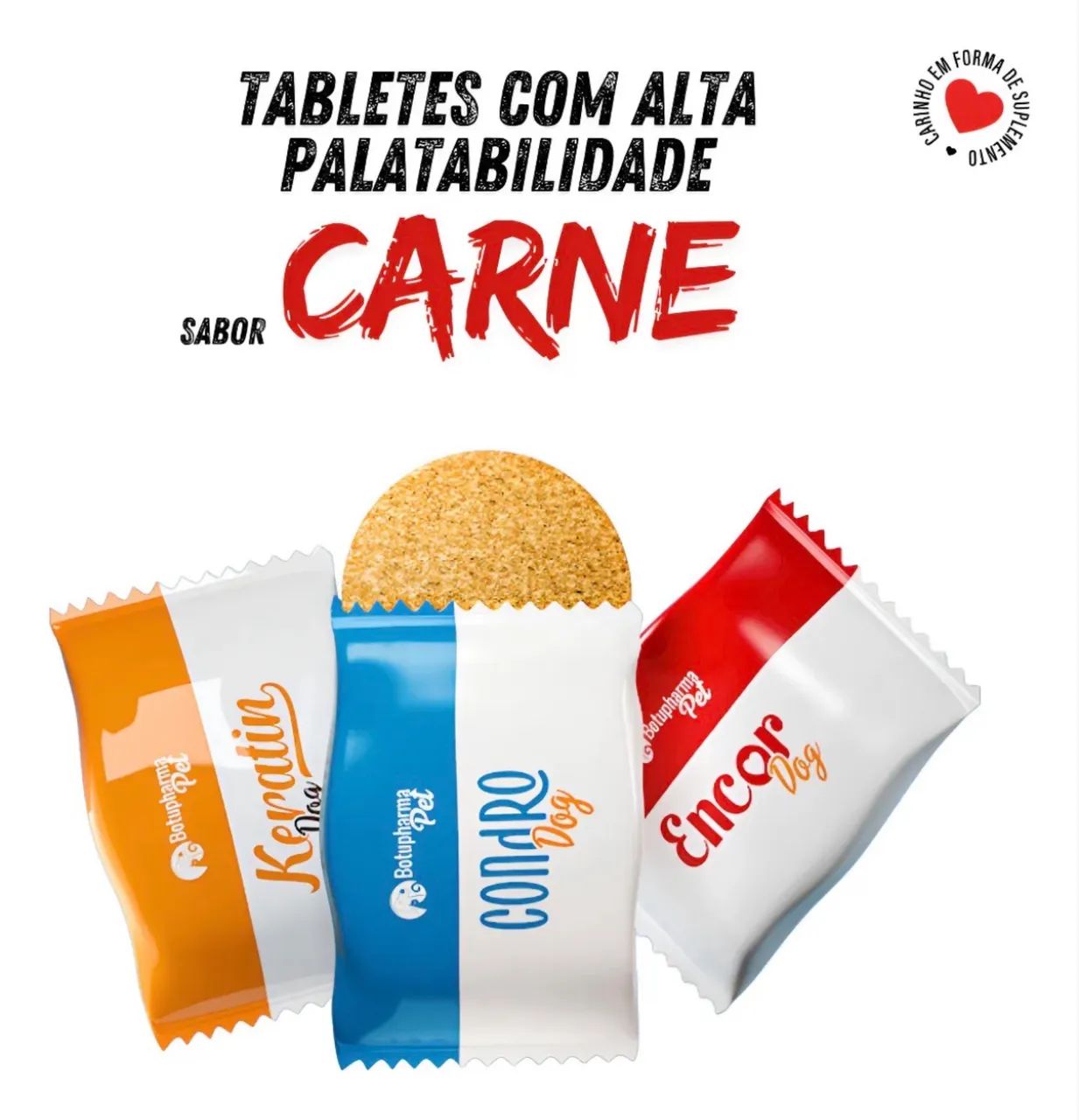 Suplemento Cães Condro Dog Botupharma - 210g - Foto 3