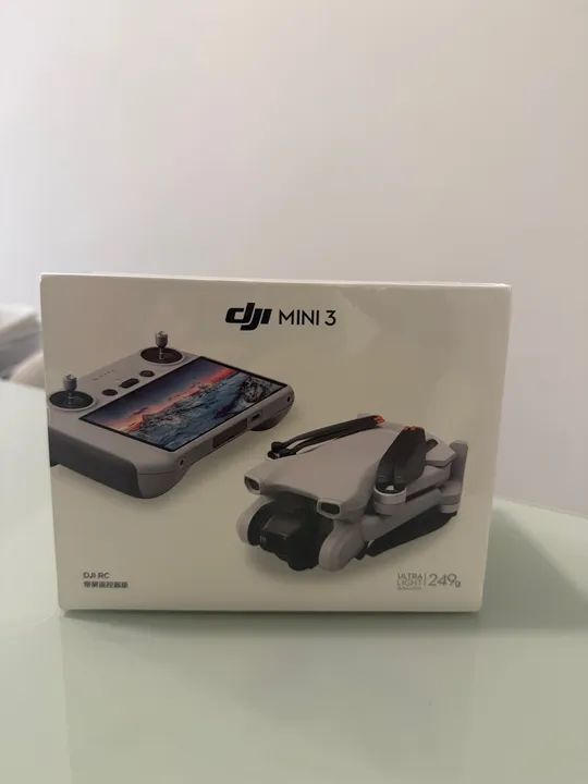 DRONE DJI MINI 3 CONTROLE COM TELA 