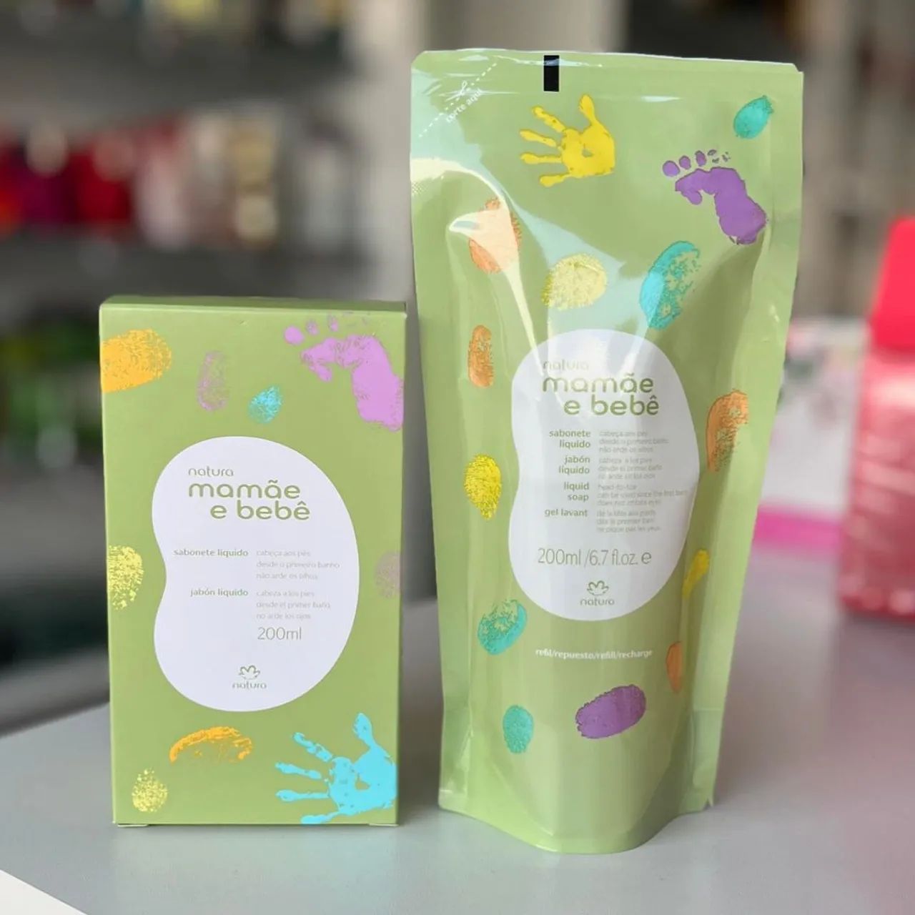 Natura mamãe e bebê disponível a pronta entrega