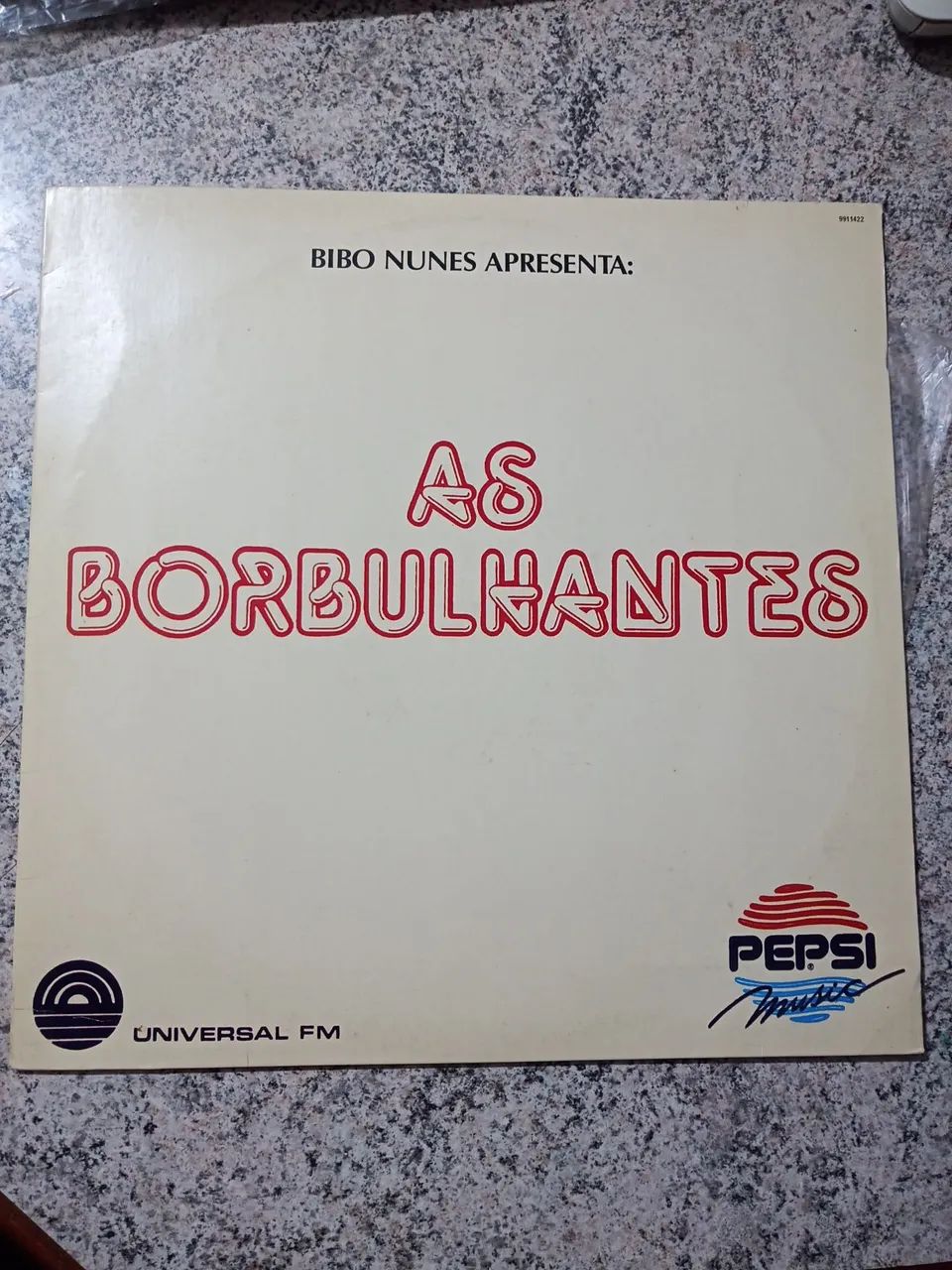 LP Vinil As Borbulhantes Bibo Nunes