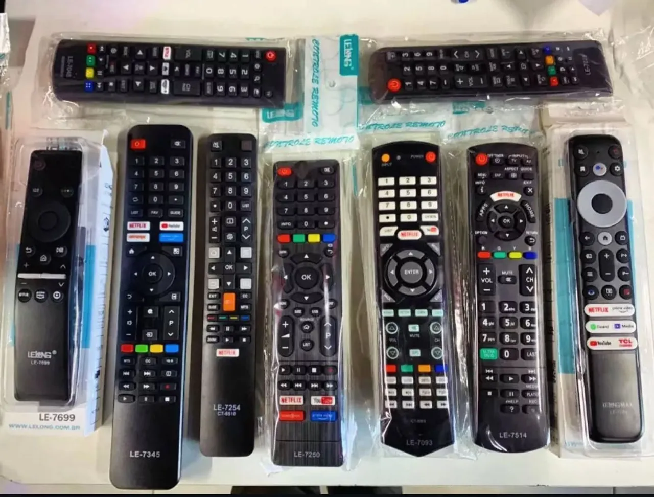 Controle remoto para TV - diversos modelos - LE-7699, LE-7345, LE-7254, LE-7514,