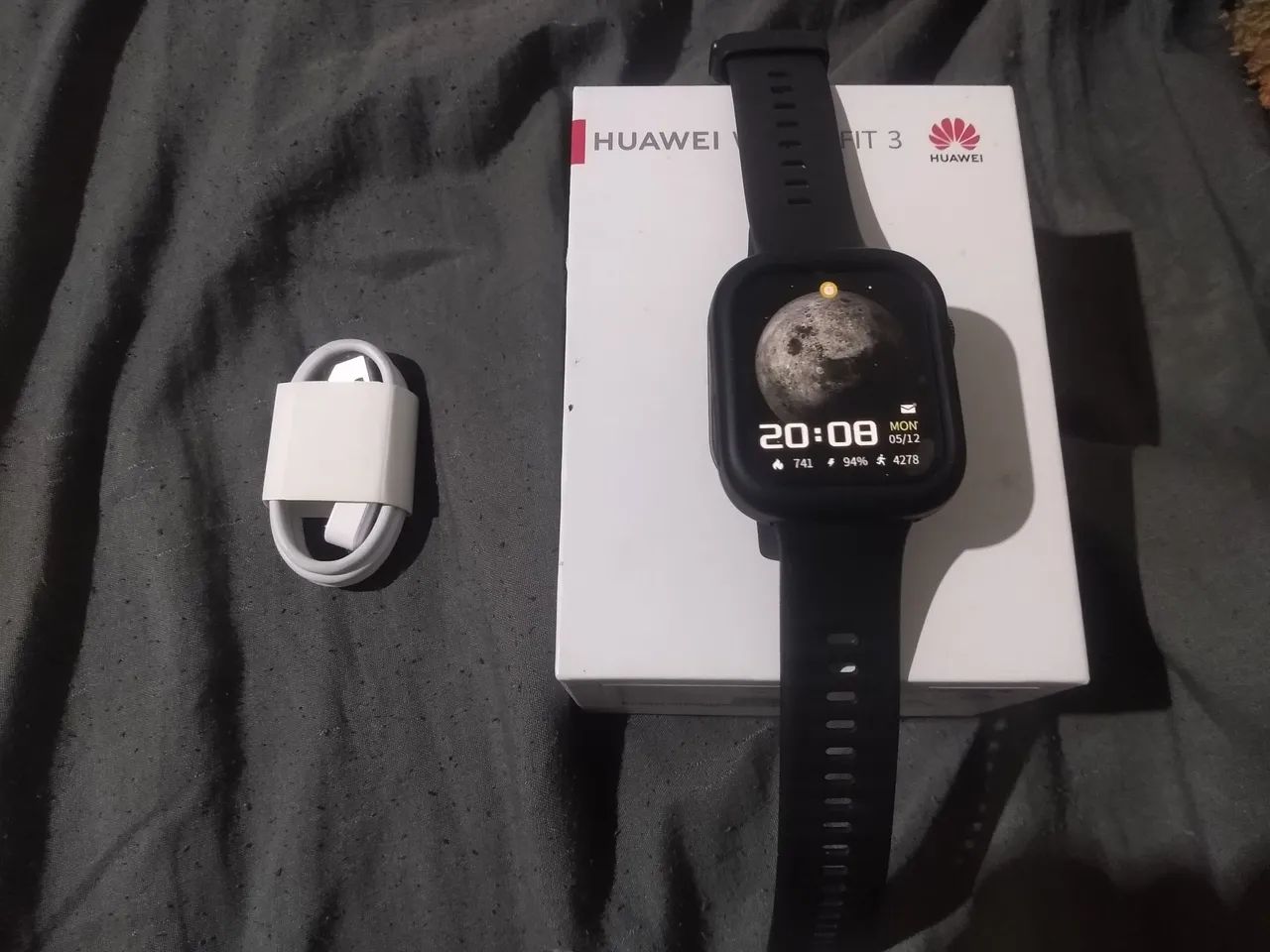 Smartwatch Huawei fit 3 + case + entrega 