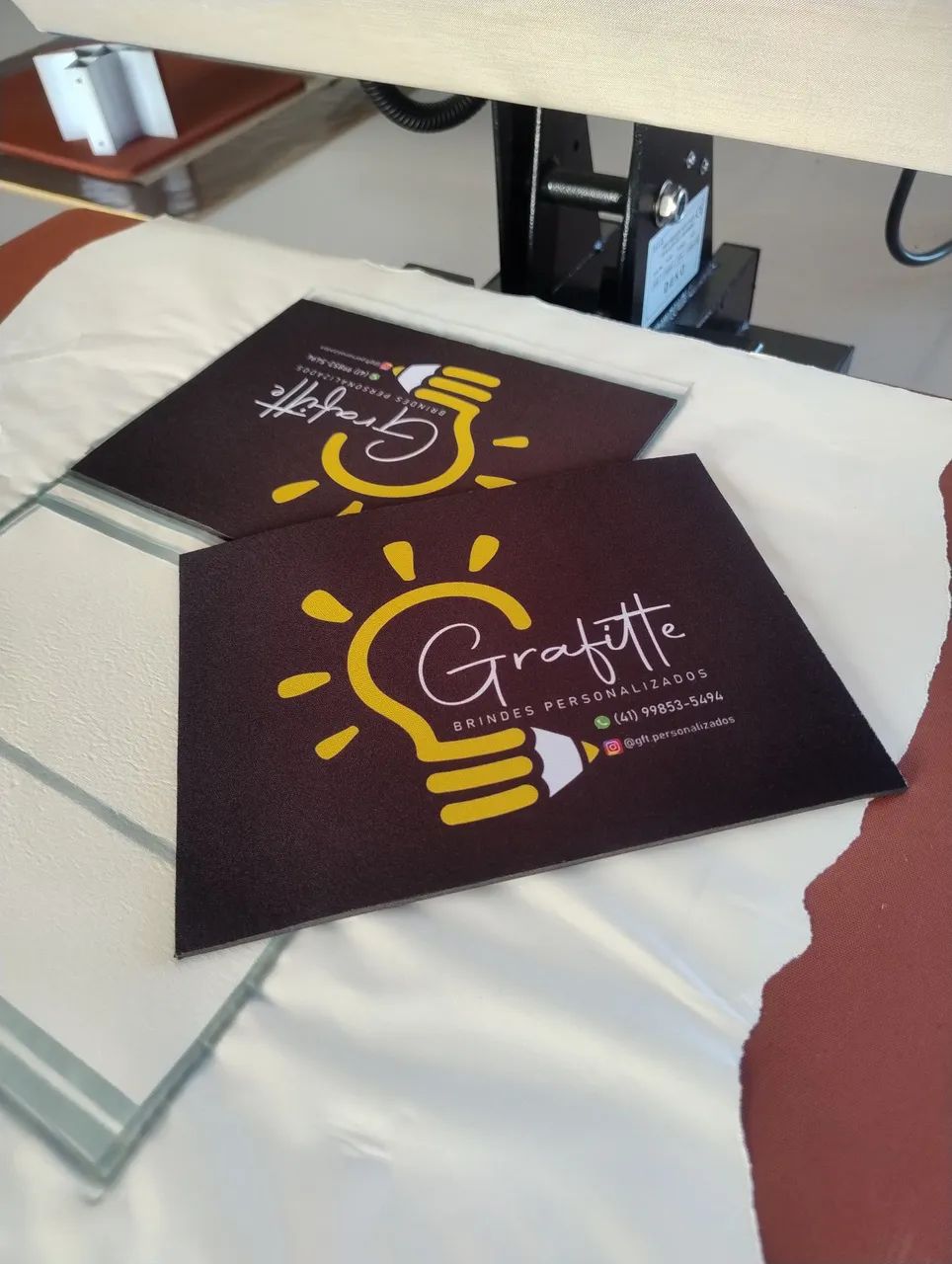 Mouse pad personalizado com sua logo marca  - Foto 2