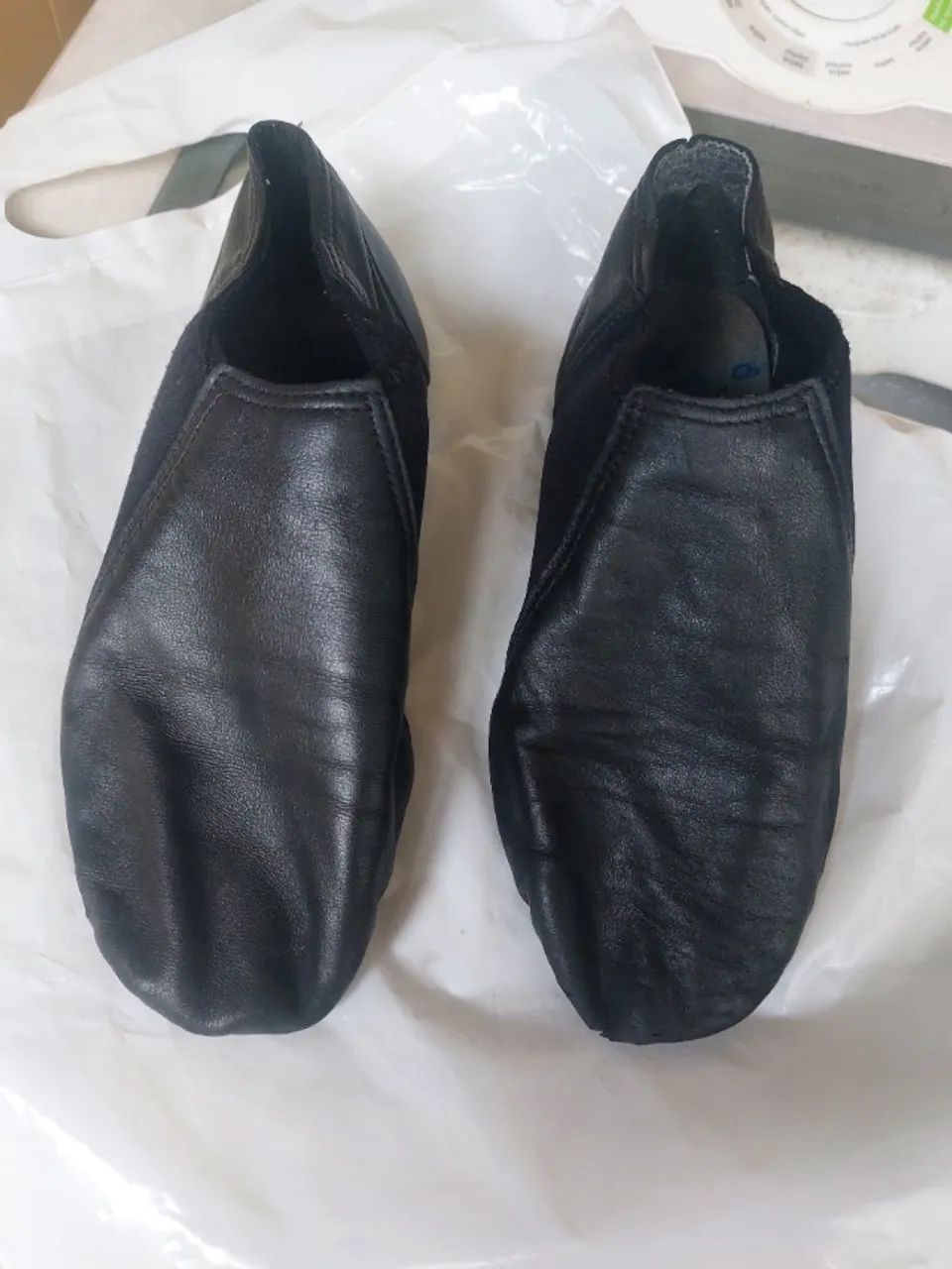 grand ballet bota de jazz cano longo