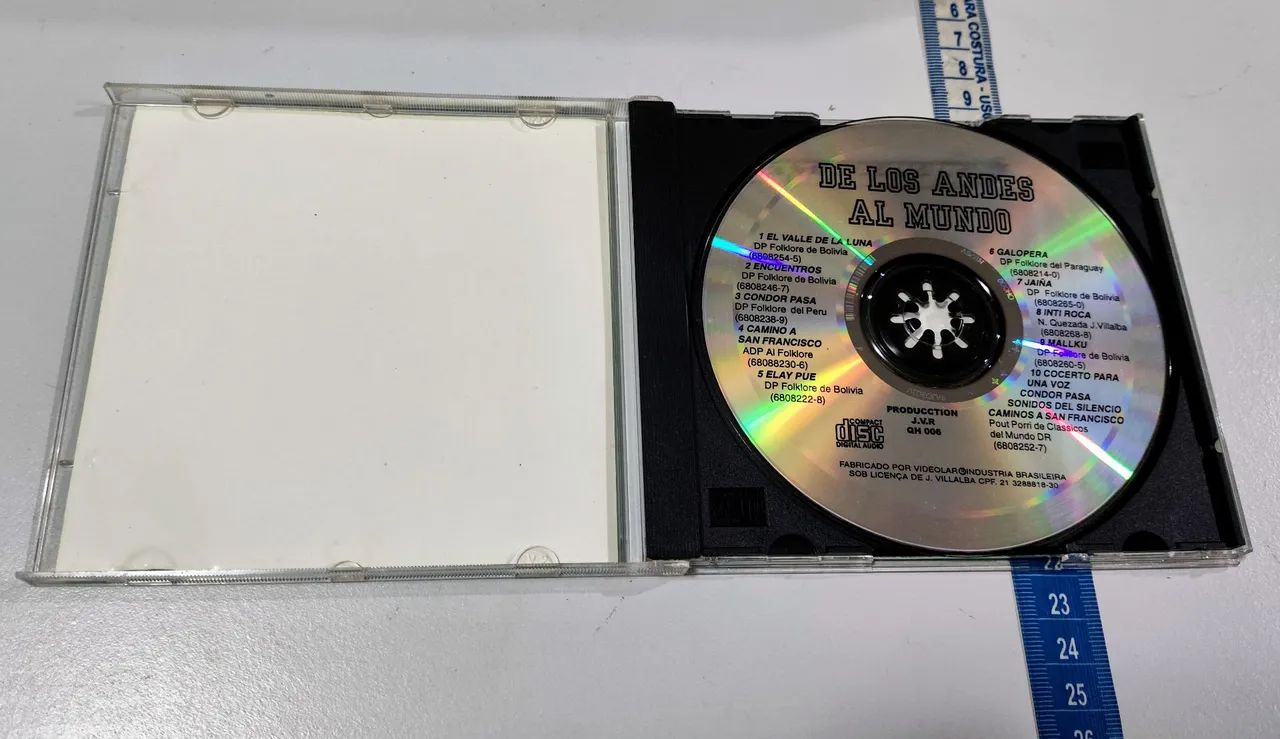 cd de Los andes al mundo  - Foto 3