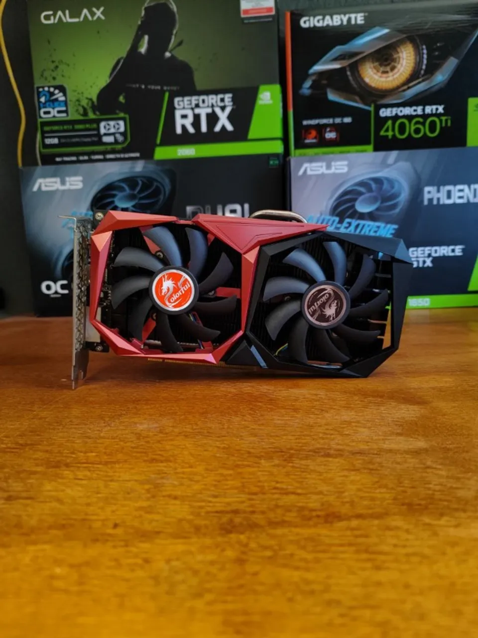 Placa de vídeo Nvidia Geforce GTX 1050TI 4GB Colorful