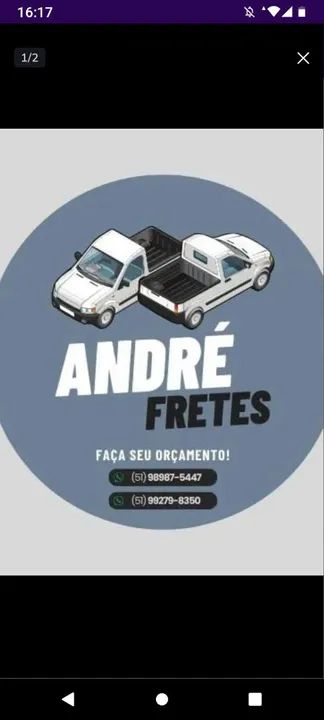 Fretes partir de$80