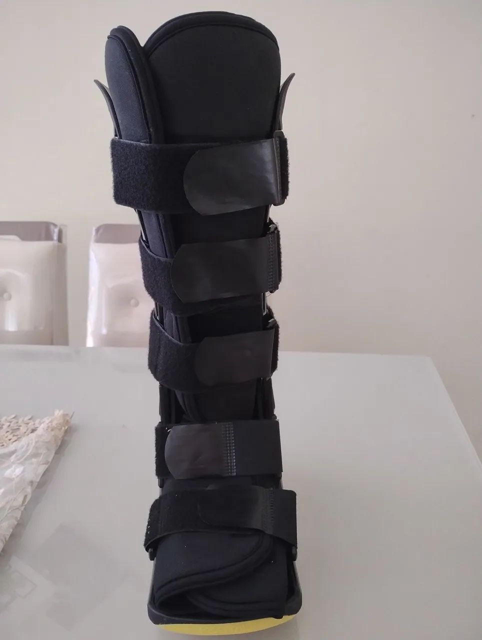 Bota imobilizadora Robofoot Cano Longo - Tamanho G - Foto 4