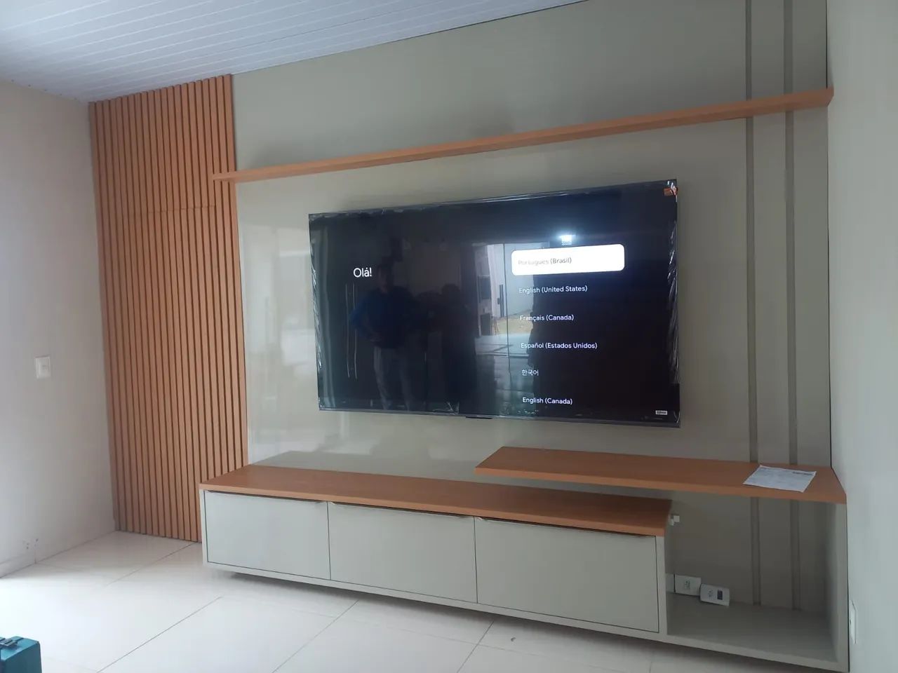 Instalação de suporte para TV  - Foto 3